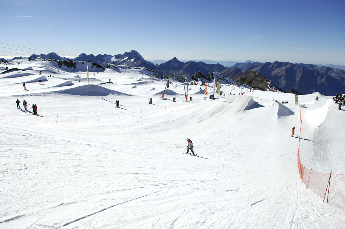 Ski d'été aux 2 Alpes