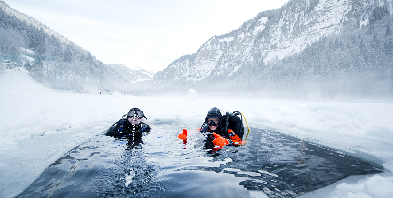 La plongée sous glace, sensations garanties