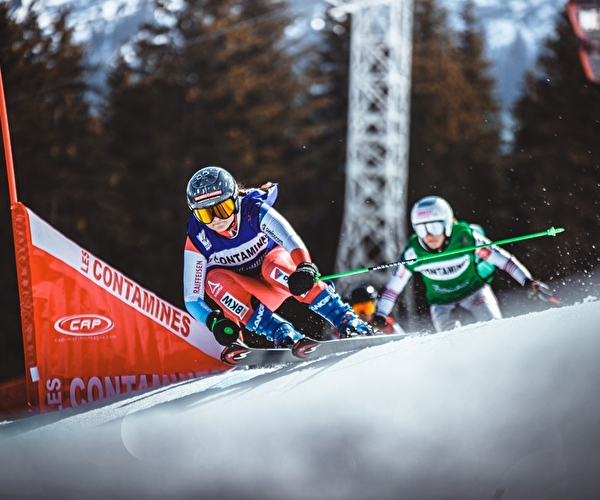 Compétition de skicross