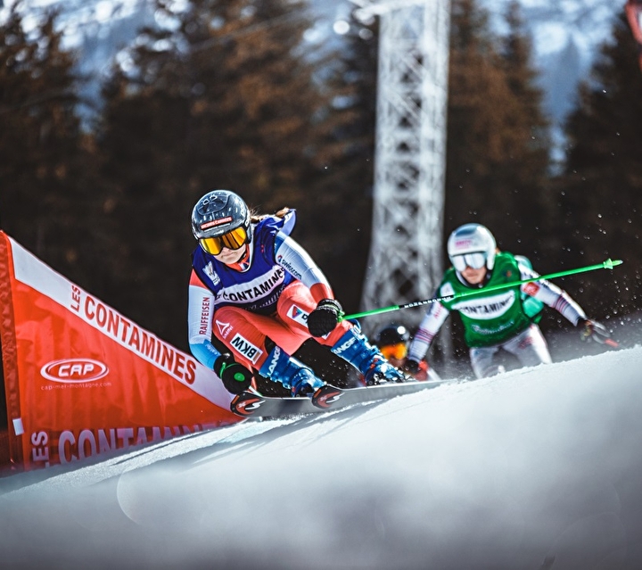 Compétition de skicross
