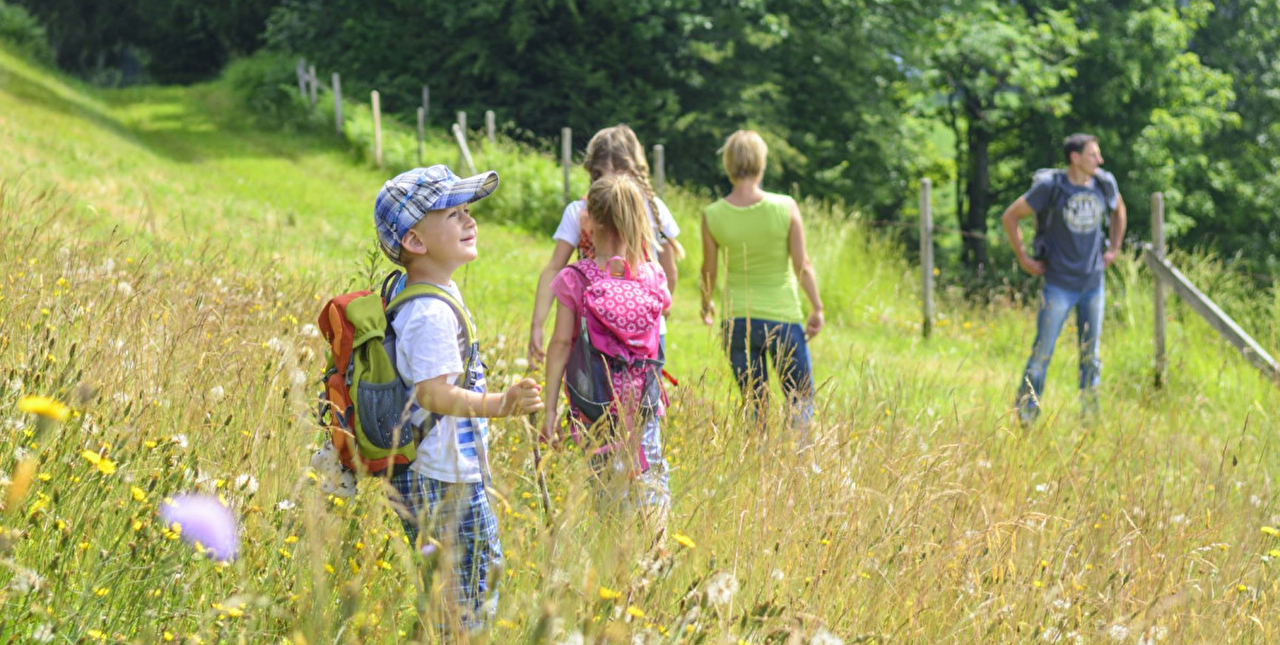 Balade en famille en montagne