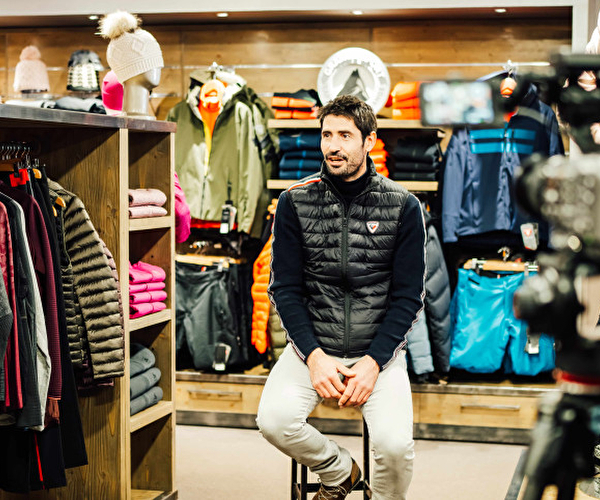 Jean-Baptiste Grange, champion de ski alpin