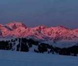 Sortie coucher de soleil sur le Mont Blanc