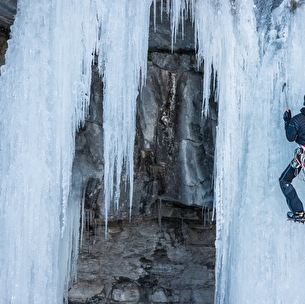 Cascade de glace Eric Fossard