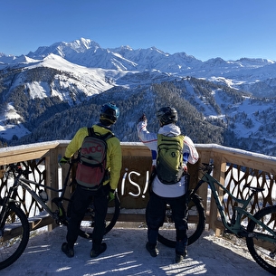 Découverte du VTT sur neige