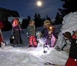 Sortie nocturne Igloo Marie et David Crockett