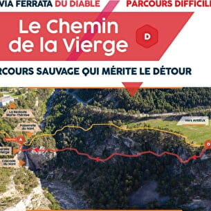 Via ferrata du Diable - Chemin de la Vierge
