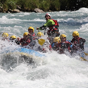 Rafting, descente de l'Isère