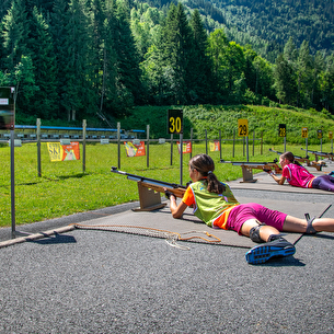Stage de biathlon aux Contamines