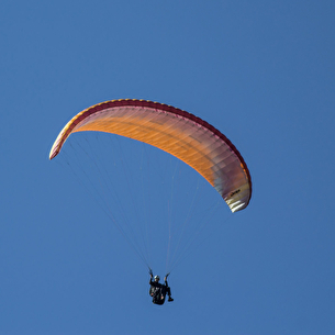 Vol en parapente : vol de vallée du matin