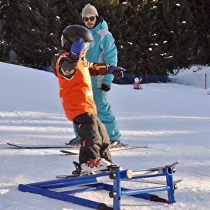 Cours collectifs ski enfants avec Arc Aventures