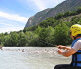 Pêche en rafting