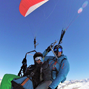 Vol en parapente Station des Orres