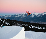 FontRomeu_Coucher de Soleil sur le snowpark _@AudeCaballero.