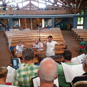 Stage : la chorale éphémère des Saisies