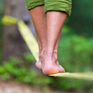 slack line