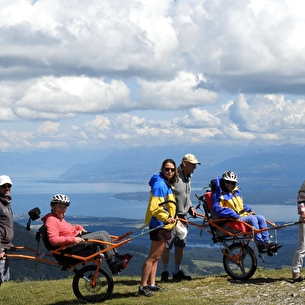 Test : freewheel, roue électrique, joelette, hanbbike
