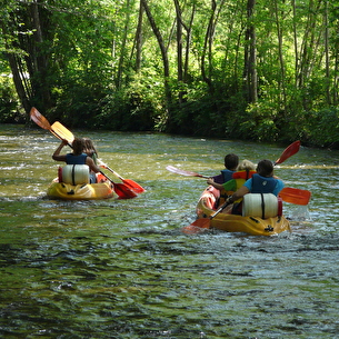 Canoë sur la Rive