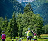Ski roues aux Contamines