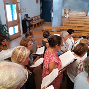 Stage : la chorale éphémère des Saisies