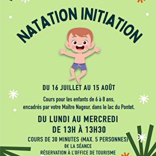 Initiation natation pour les enfants !