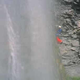 Descente de canyon