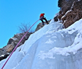 Cascade de glace - Bureau des guides du Champsaur