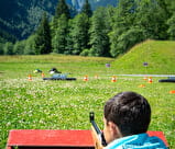Biathlon aux Contamines Montjoie