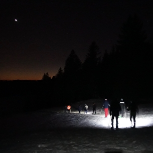 Sortie raquettes : Crêtes du Jura by night