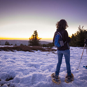 Sortie raquettes nocturne au Lac Blanc 