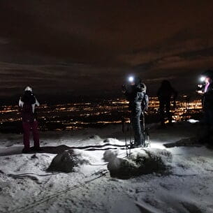 Crêtes du Jura by night