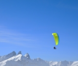 parapente valmeinier savoie france alpes