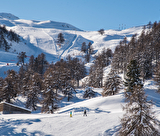Vue sur le domaine skiable 