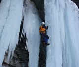 Cascade de glace - Eric Fossard
