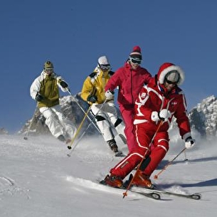 Cours de ski alpin perfectionnement ado adultes esf Corrençon