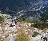 La via ferrata