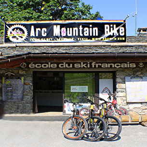 Activité VTT sur Les Arcs