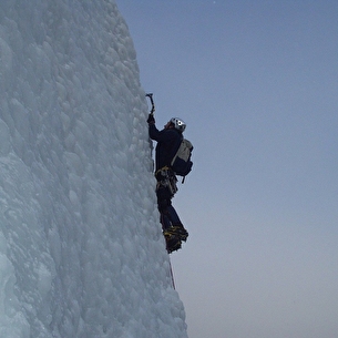 Escalade sur glace