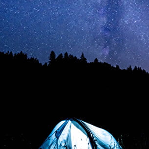 Bivouac près des étoiles