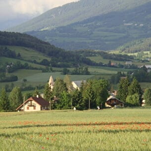 STATANMSM2V500Q59 - Vue sur le village de Selonnet