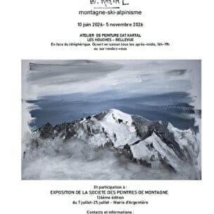 EXPOSITION DE PEINTURE DE MONTAGNE
