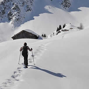 Raquettes avec Pierrot Descotes Pralognan-la-Vanoise