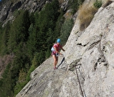 La via ferrata