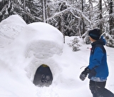 Camp Trappeurs à l'igloo avec Snocool