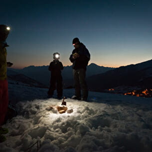 Sortie raquettes nocturne
