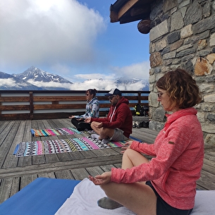 Yoga en altitude