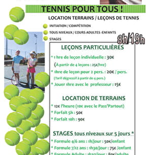 Tennis Le Corbier