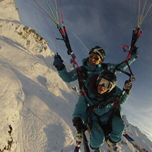 Vol en parapente bi-place - Le grand vol