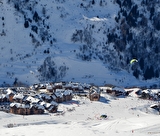 parapente valmeinier savoie france alpes