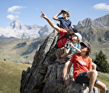 randonnées en famille avec un guide au Grand-Bornand